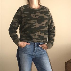 Long Sleeve Camo Top